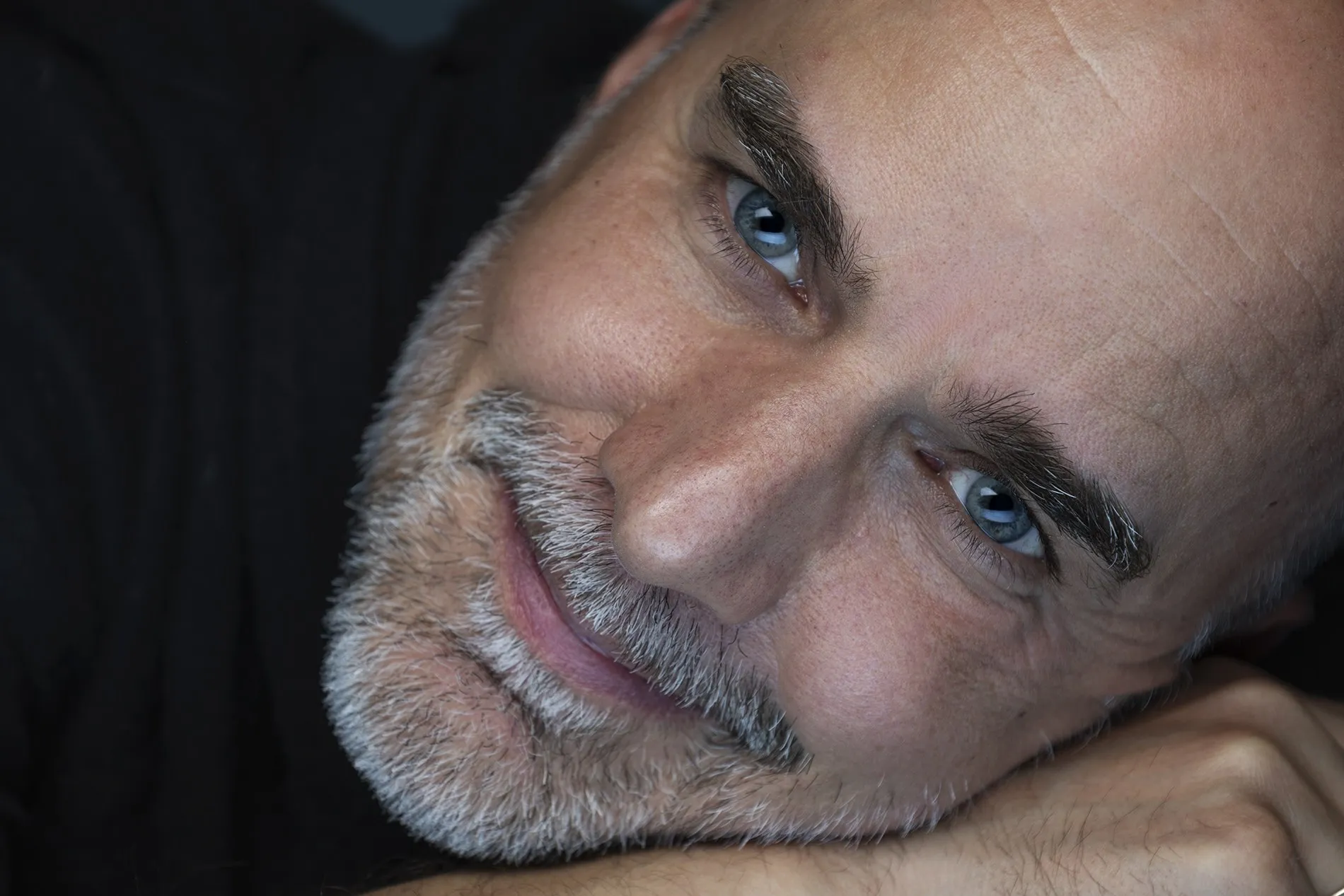 Michael photographed in soft natural light.